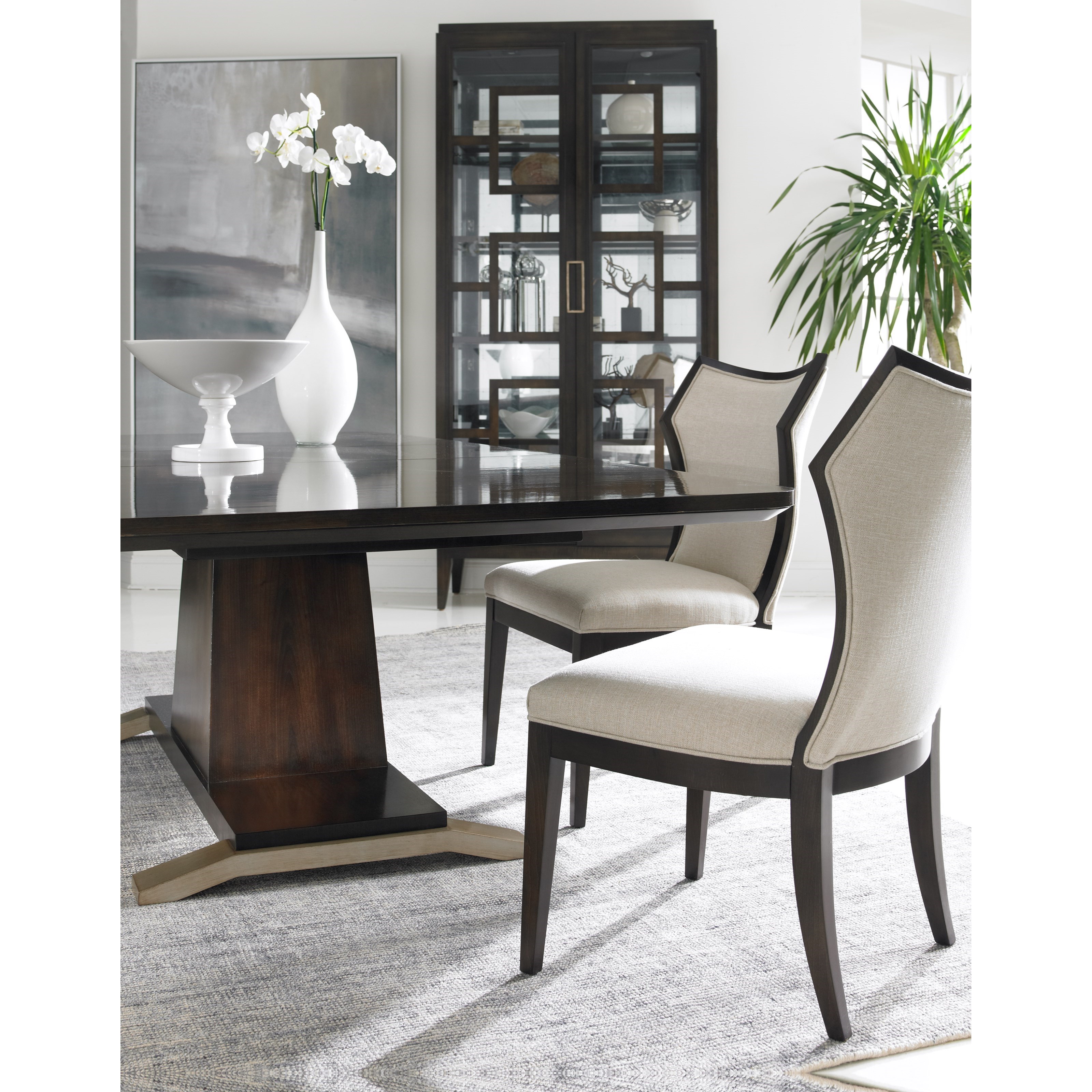 Hickory white sales dining table